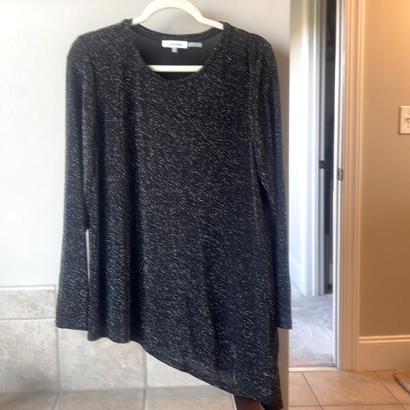 Calvin Klein sparkly tunic size large - Picture 1 of 3